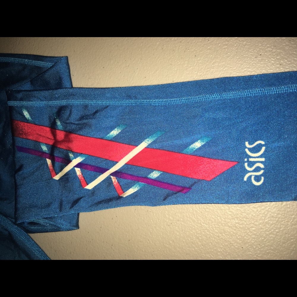 Vintage asics leggings